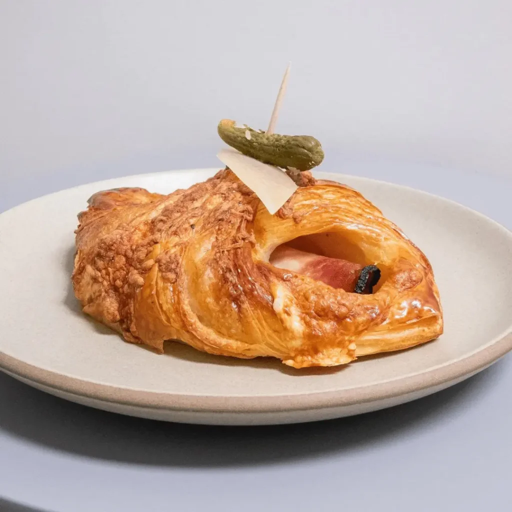 Dutch Bros Ham and Cheese Croissant